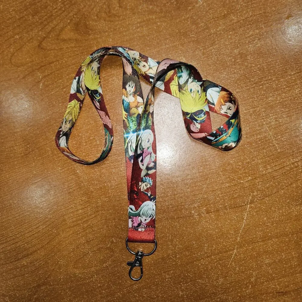 Seven Deadly Sins Lanyard Carry the Whole Holy Knights Crew Every Day